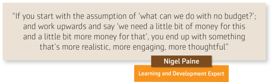 Nigel Paine Series |2 of 6| - Leadership development on a tight budget