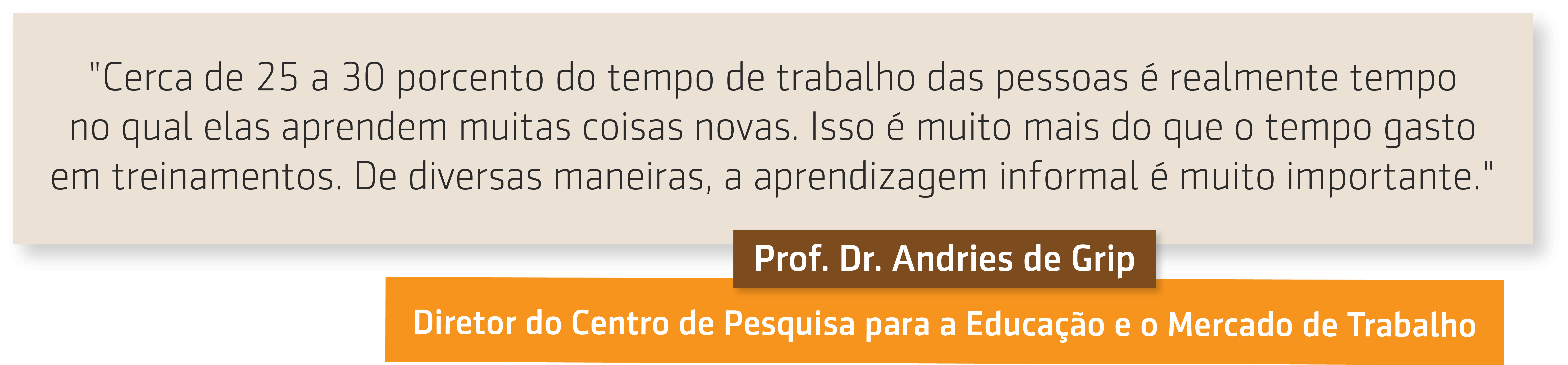 Resumo da entrevista O valor da aprendizagem informal - 70:20:10 Summit 2019