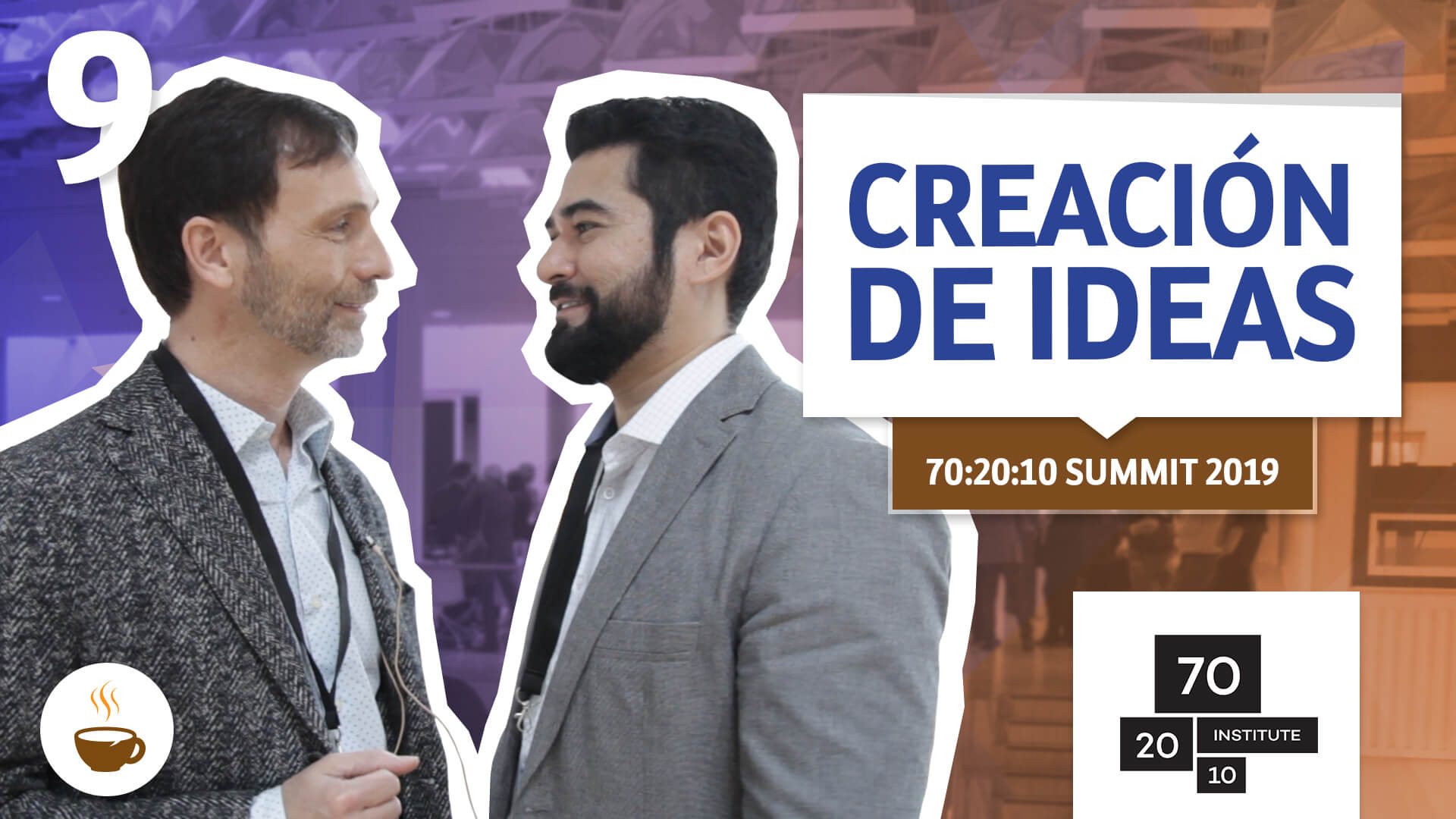 Wagner Cassimiro habla con Miquél Casas de BHC sobre Creación de ideas en el 70:20:10 Summit, 2019