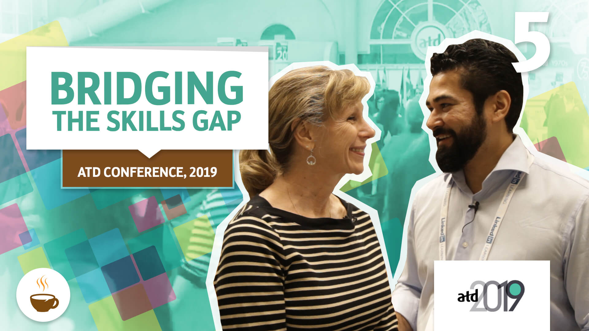 Wagner Cassimiro interviews Kristen about Bridging the Skills Gap - ATD Conference, 2019 