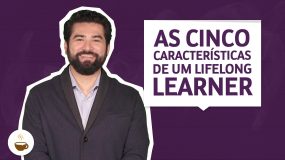 Prof. Wagner Cassimiro dando aula sobre as cinco características de um lifelong learner