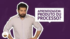 Prof. Wagner Cassimiro dando aula sobre Aprendizagem: produto ou processo?