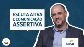 Prof. Wagner Cassimiro conversa com Jonas do Senac São Paulo sobre Escuta ativa e comunicação assertiva 