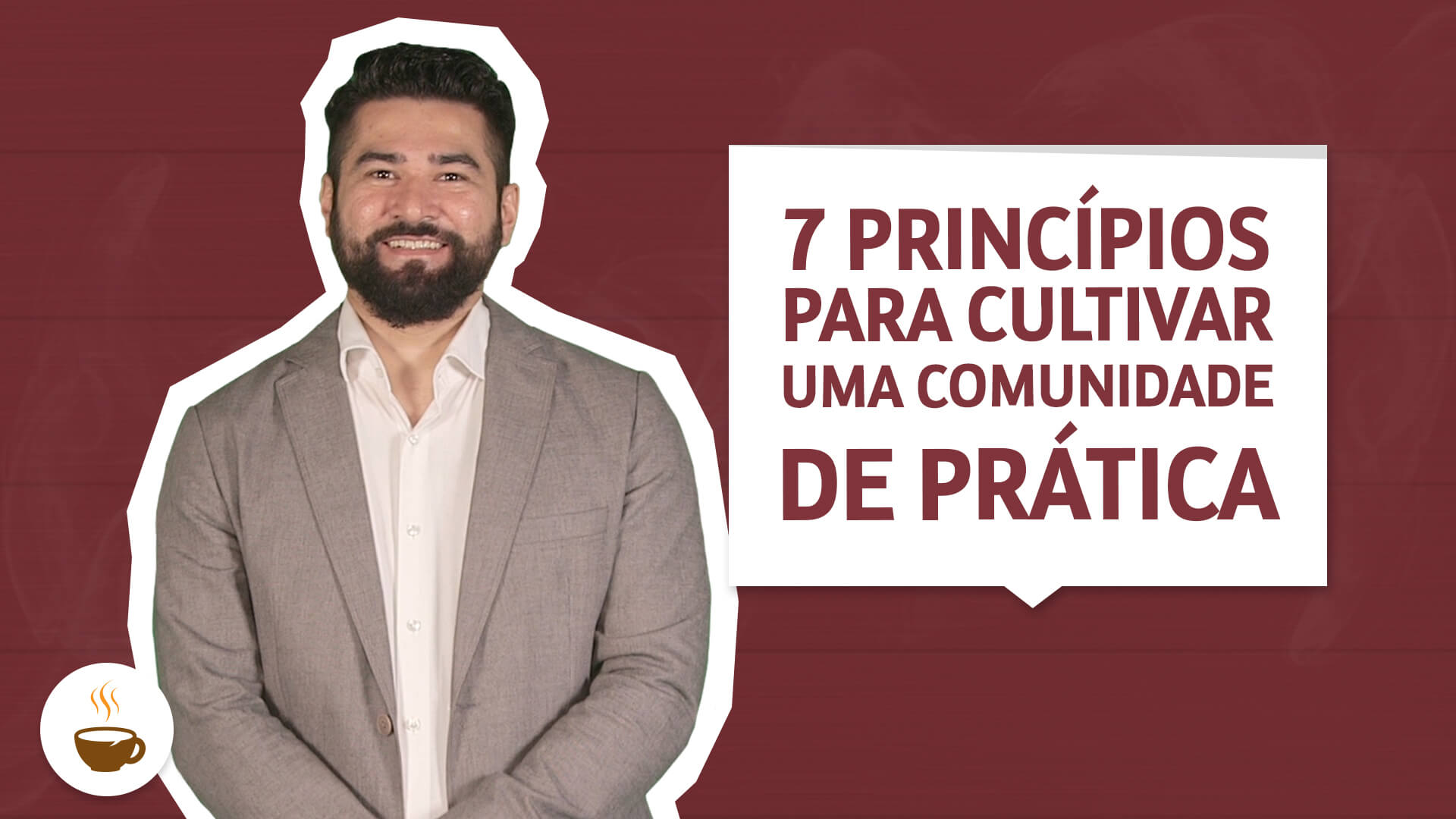Prof. Wagner Cassimiro dá aula sobre os 7 Princípios para cultivar uma comunidade de prática